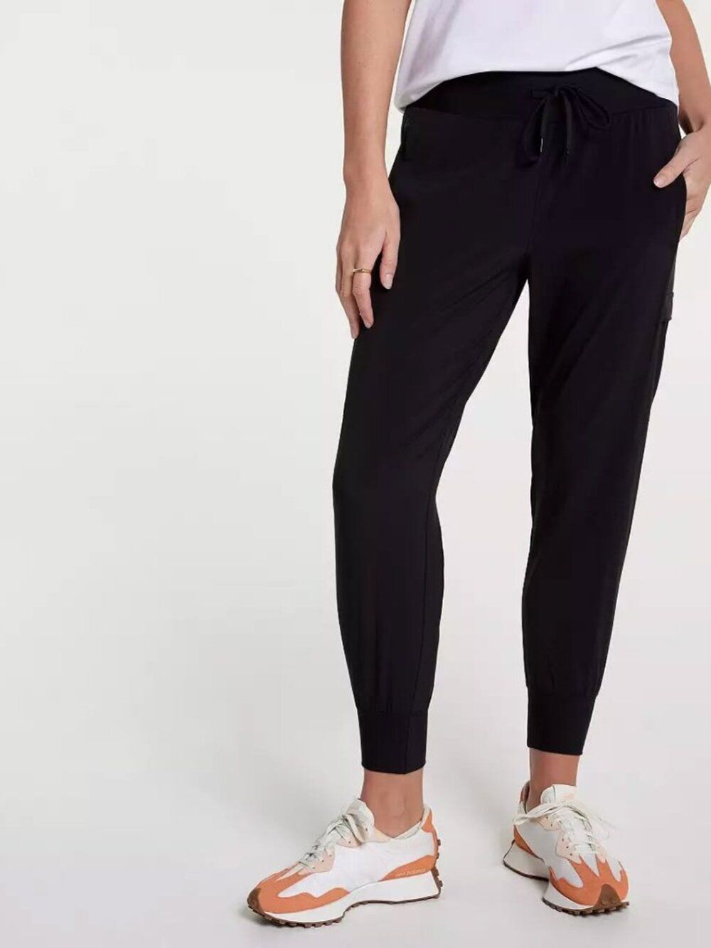 CALIA Women's TrueLight Cargo Pocket Jogger Black Size Large